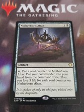 MTG. Netherborn Altar. Commander 2020. Nm