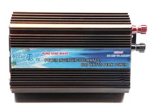 Pure SINE Wave Power Inverter 300/600 Watt 12V DC to 120V AC!
