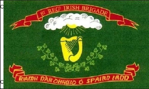 3x5 1st Irish Brigade Flag with Ireland Harp Union War Infantry Banner 100D - Picture 1 of 2