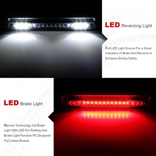 3rd Tail Brake Light For 88-98 Chevy GMC C/K C10 Silverado Sierra Clear - Bild 7 von 7