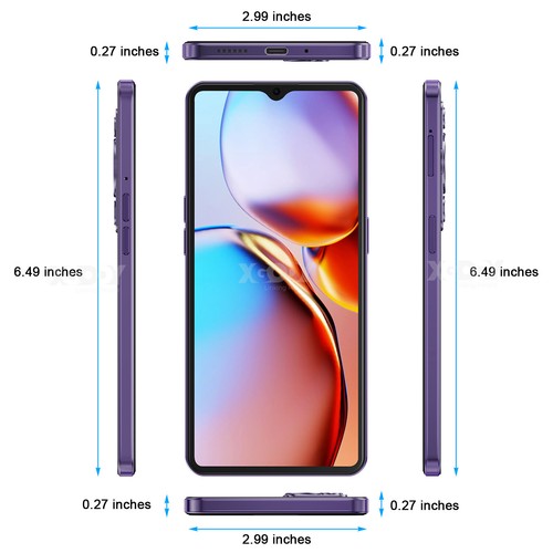 6.6" Factory Unlocked Android Cell Phone New Smartphone Dual SIM 8 Core USA 32GB - Picture 5 of 37
