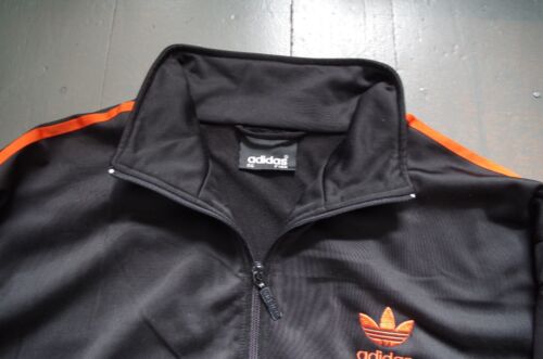 Adidas BIG LOGO MEN'S ADI FIREBIRD TRACKSUIT JACKET & PANTS Orange Size M/L 90s - Picture 12 of 23