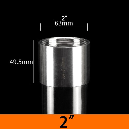 Muffe Edelstahl Fittings Muffe Hülse mit Innengewinde Schweißmuffe 1/8"x 4" 1pcs - Bild 11 von 14