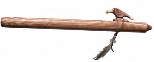 Authentic Native American EAGLE Flute handmade by Jonah Thompson in key of A - Picture 3 of 9