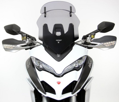 MRA Variotouringscreen grau DUCATI MULTISTRADA 1200 2015- Windschutz Scheibe - Picture 2 of 6