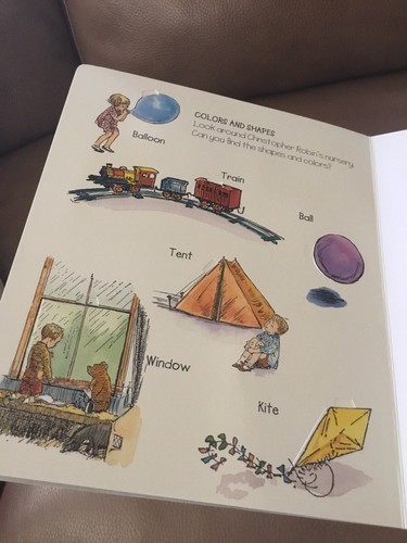 1997 Winnie The Pooh Interactive Board Book~A A Milne ~ Vintage - Picture 3 of 11