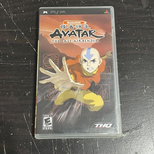 Avatar: The Last Airbender PSP Complete CIB Playstation Portable ...