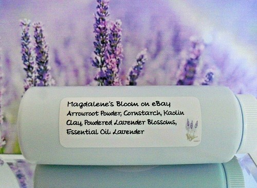 Magdalene's Bloom All Natural Body Dusting Powder Talc Free Lavender 4 oz - Picture 2 of 2