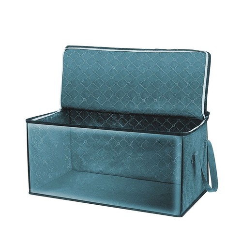 Anti Dust Clothes Storage Bag Large Quilt Blanket Storage Sort Home Organizer - Picture 11 of 14