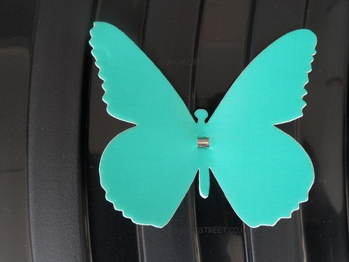 Pack of 6 CLIP ON Fabric Butterfly Many Colours Butterflies Home Decor Wedding - Picture 10 of 19