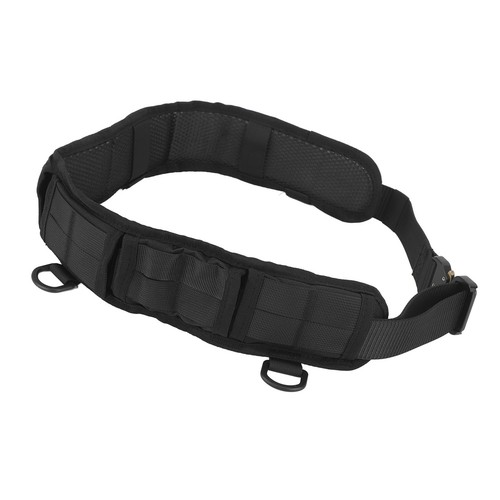 (Black)Battle Belt Waist Belt Quick Release Anti Slip Nylon Aluminium Alloy JF - Picture 5 of 12