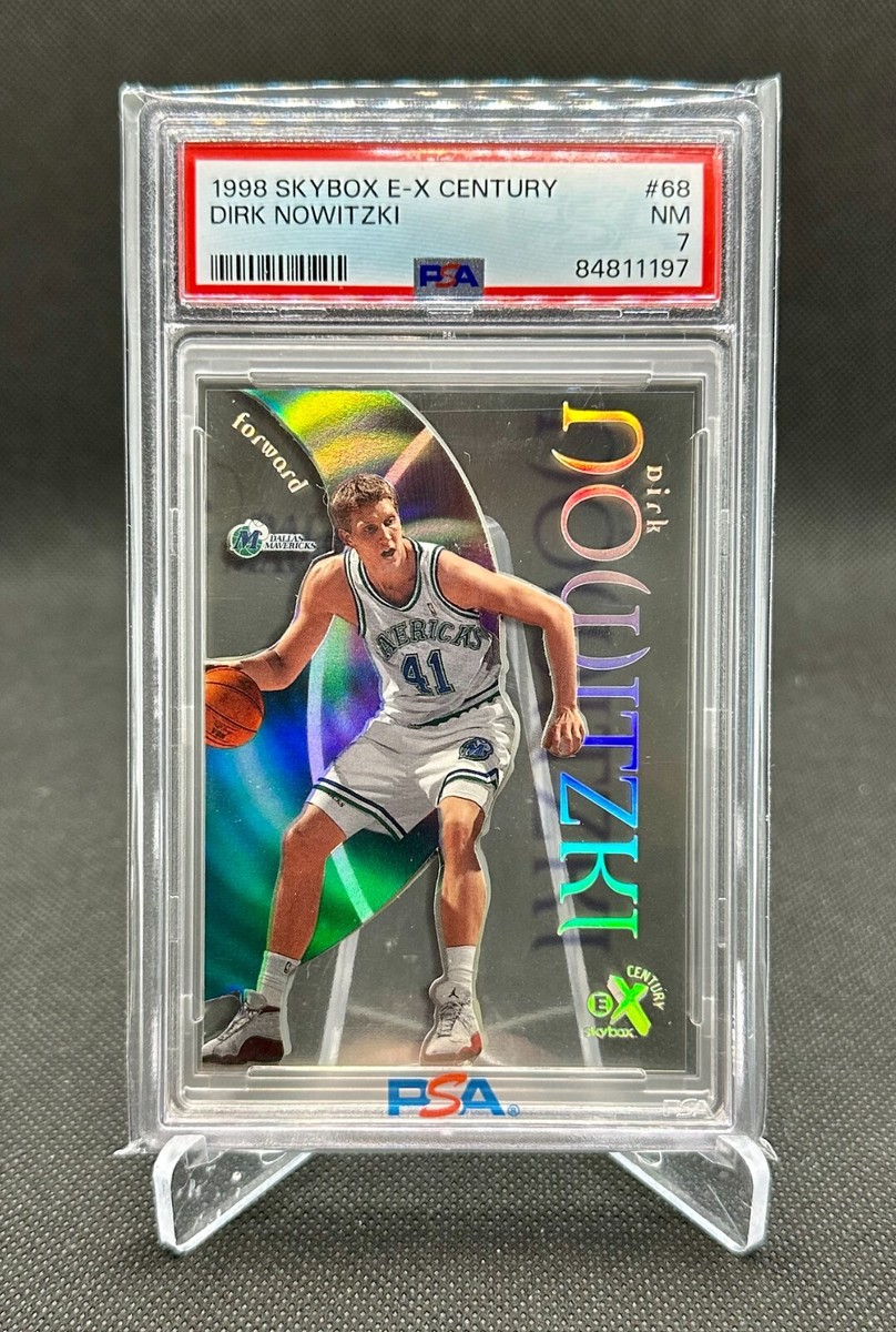 1998 Skybox E-X Century Dirk Nowitzki #68 PSA 7 New Case