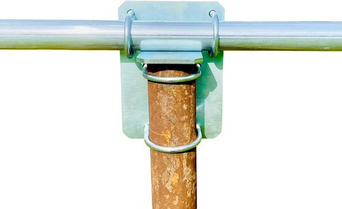 Solar Panel Array Top of Pole Ground Mount Bracket 2" - 2.5" - 3" Pipe Universal - Picture 6 of 9