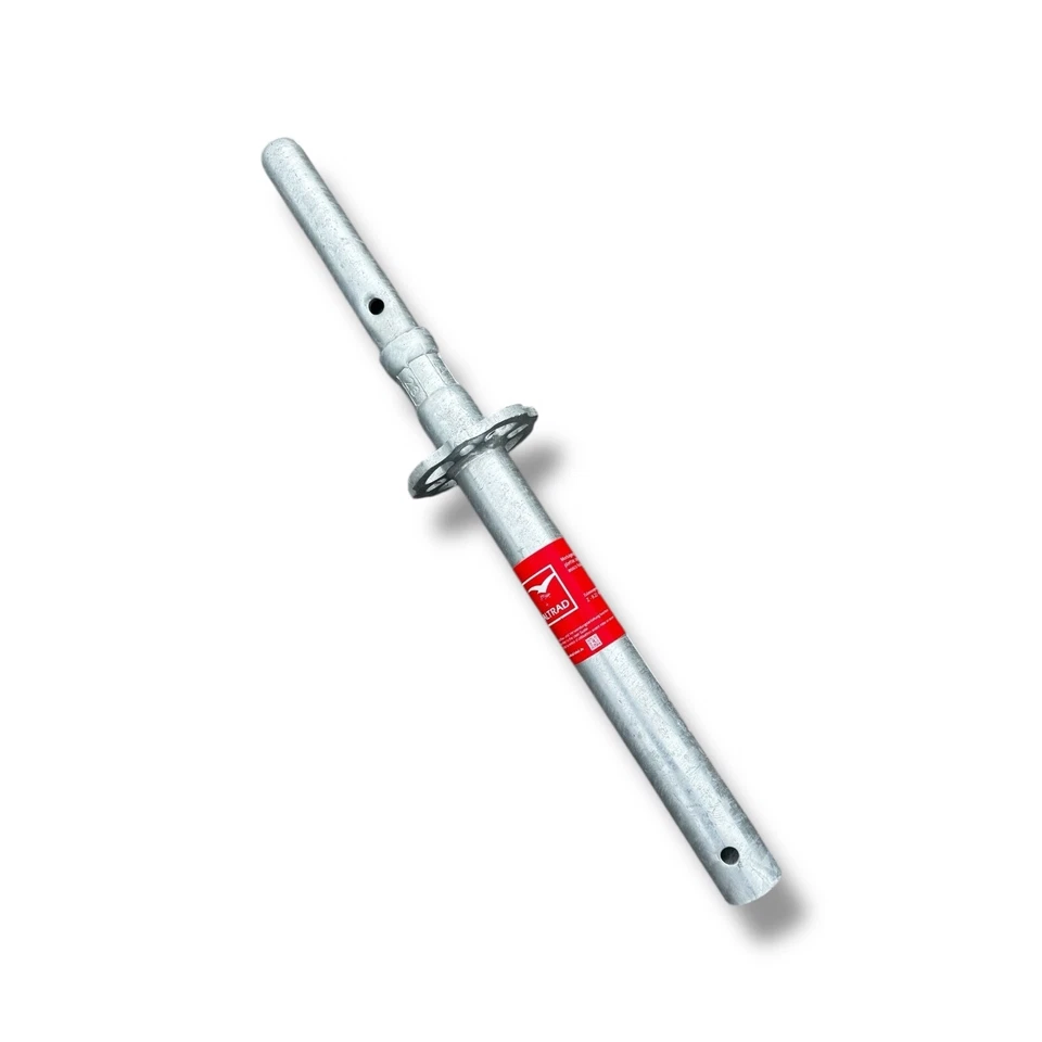 PLETTAC CONTUR / ASSCO QUADRO Stiel 0,50m Vertikalstiel mit Rohrverbinder Plettac Contur Modulgerüst