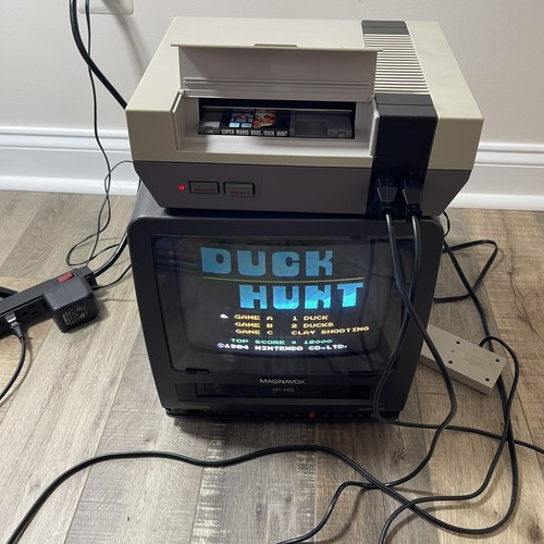Super Mario Bros./Duck Hunt NES (Nintendo NES, 1988) Cartridge Only Tested - Picture 7 of 12