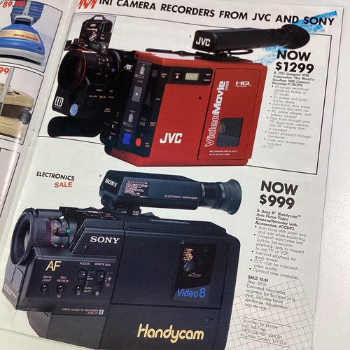 Electronics Catalog Miami Florida Burdines 1987 Sony Pink Kenwood JVC Casio - Picture 19 of 24