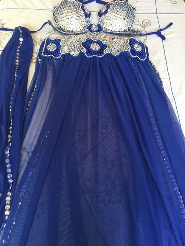 Egyptian Handmade belly dance costume, Handmade belly dance Dress بدلة رقص... - Bild 10 von 50
