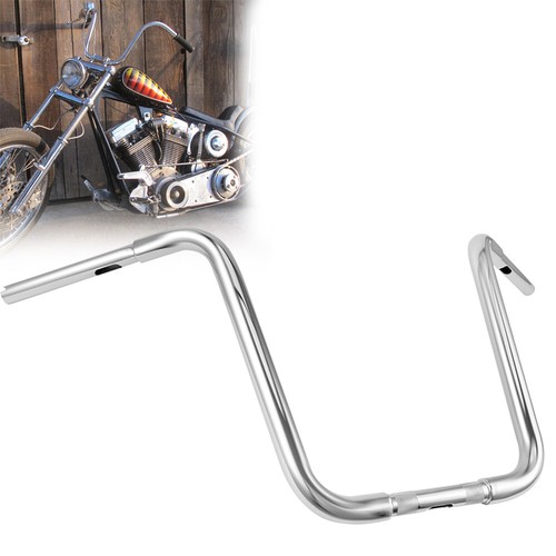 16" Rise 1-1/4"Ape Hanger Bar Handlebar For Harley Softail FXS Sportster Touring - Picture 4 of 12