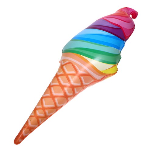 Inflatable Ice Cream Prop Ice Cream Cone Party Prop Inflatable Toy Party Balloon - Picture 12 of 12