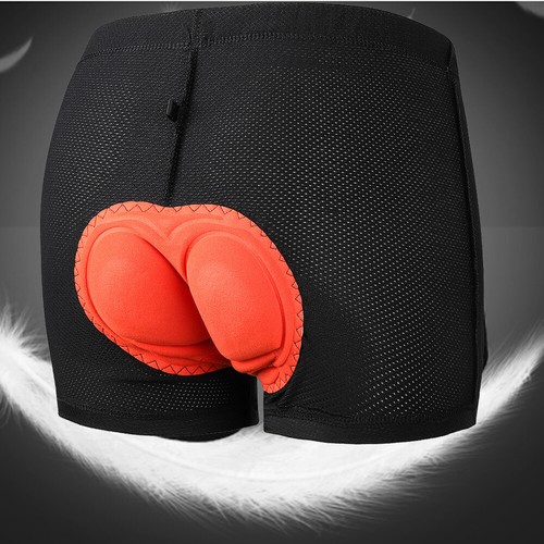 Para Hombre 3D Gel Acolchado Bicicleta Ciclismo MTB Ropa Interior Bicicleta de Montaña Pantalones Cortos - Imagen 5 de 14