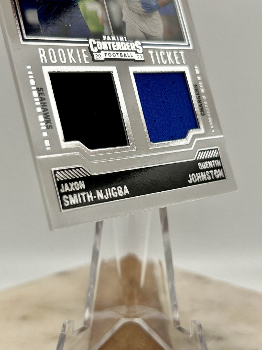 2023 Panini Contenders Jaxon Smith-Njigba Quentin Johnston 2023 Panini Contenders Jaxon Smith-Njigba Quentin Johnston