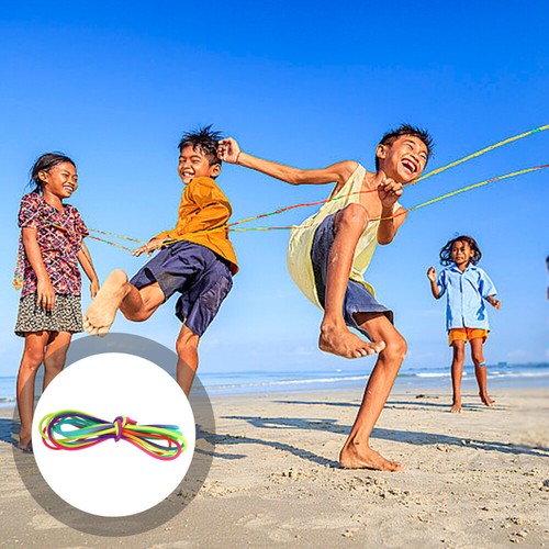 Jumping Rubber Band Toys Elastic Ropes Child Skipping Fitness Toddler - Picture 11 of 12