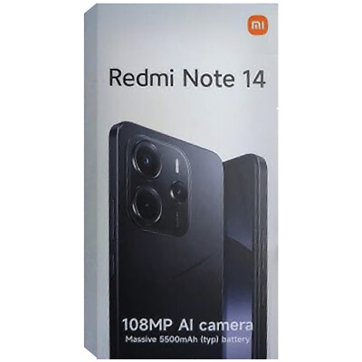 Xiaomi Redmi Note 14 4G Ocean Blue 128GB + 6GB Dual-SIM