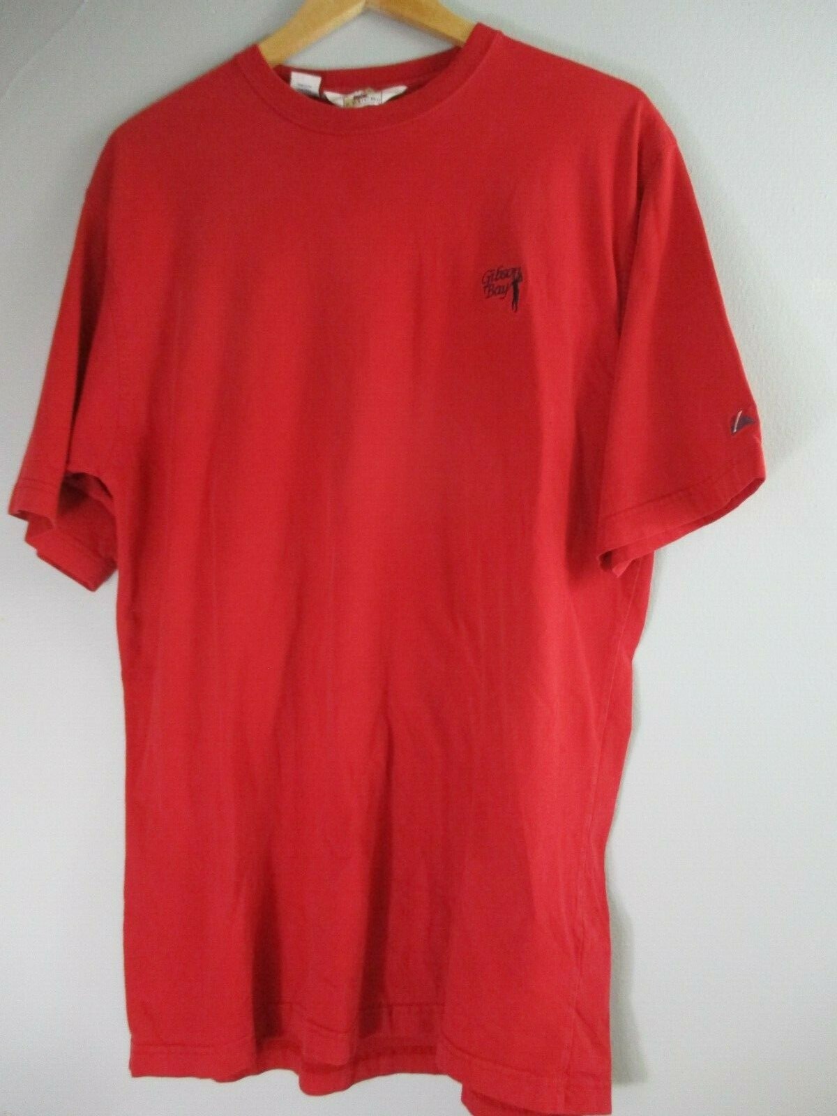 Cutter & Buck Men's Size L 100% Cotton Solid Red … - image 5