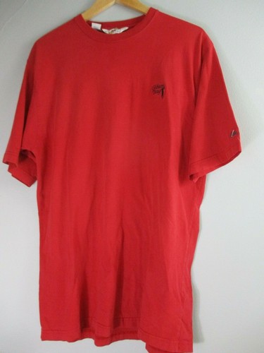 Cutter & Buck Men's Size L 100% Cotton Solid Red Short Sleeve Gibson Bay T-Shirt - Picture 5 of 12