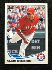 ALEXI OGANDO #623 2013 Topps Baseball QTY Texas Rangers