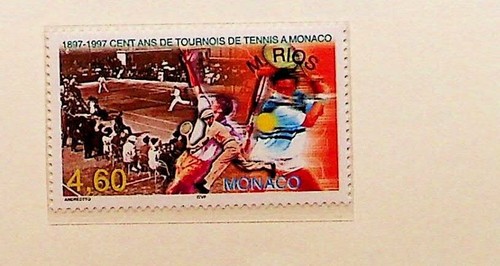 MONACO Sc 2029+2049 NH REGULAR+OVERPRINT OF 1997 - TENNIS - Picture 2 of 2