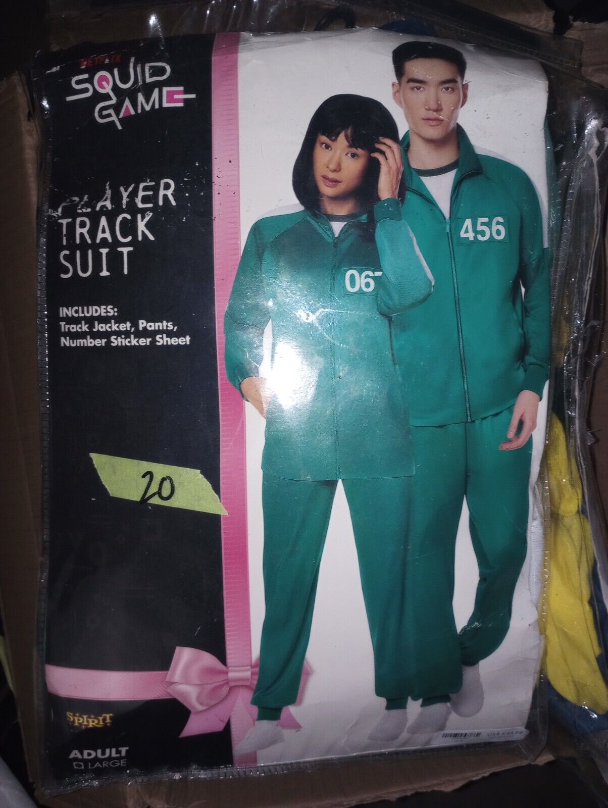 Adult Squid Game Player 456 Track Suit