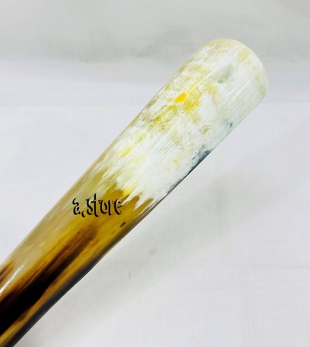 Cuerno de zapato de búfalo hecho a mano elegante Garden of Arts 6/7 pulgadas en color aparejado - Imagen 13 de 13