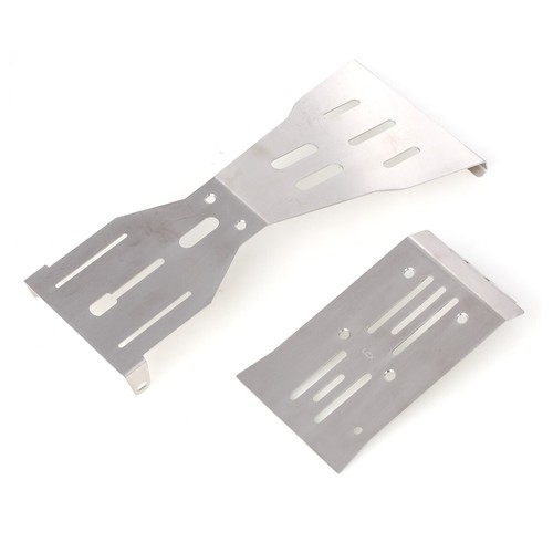 LCX 1/10 RC Truck Stainless Steel Chassis Guard Skid Plate for Arrma Fury 2WD - Picture 5 of 7