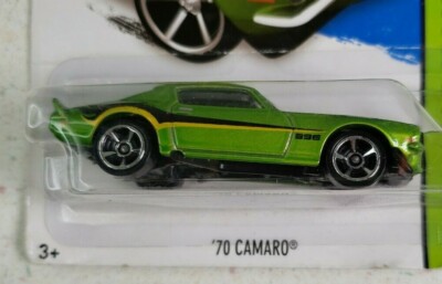 HOT WHEELS '70 1970 CAMARO #231 HW Workshop 231/250 Die-Cast
