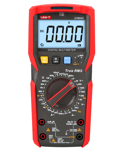 Uni-T UT89X UT89XD Digital Multimeter NCV V A Hz Thermometer Probe + Batteries - Picture 14 of 14