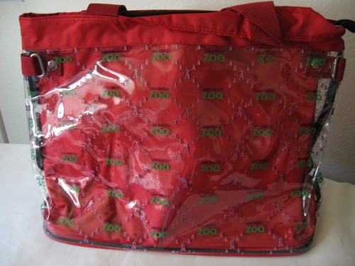 ANAHEIM ANGELS VINYL TOTE BAG (SGA SPONSORED BY SAN DIEGO ZOO) - Picture 2 of 4