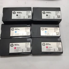HP 950XL/951XL Black/Cyan/Magenta/Yellow High Yield Ink Cartridge (EXP 2025)