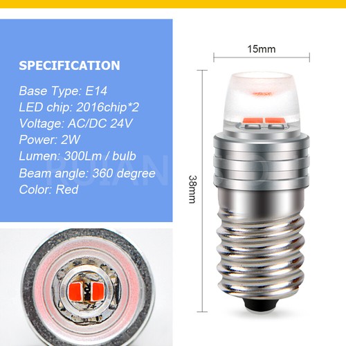Ruiandsion E14 bulb 24V Home appliance Boat Lantern Pendant lamp Garden lamp 2W - Picture 11 of 15