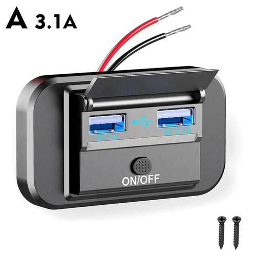Adattatore per presa auto 12V/24V Porta USB-C Pannello di alimentazione con in - Zdjęcie 10 z 11