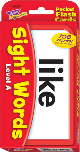 Trend Enterprises: Sight Words Level a Pocket Flash Cards, Great for Skill - Picture 11 of 12