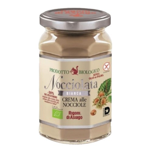 Rigoni di Asiago Nocciolata Bianco 3 x 270g Organic Hazelnut Spread - Picture 4 of 10