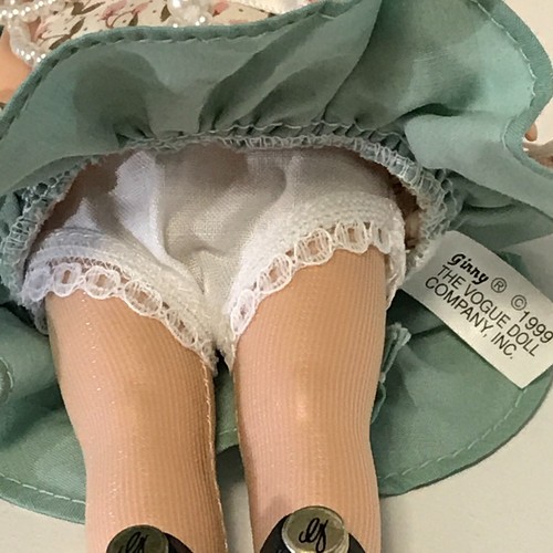 Vogue Ginny Doll 8" Miss 1920's Flapper Girl Custom made Necklace Short Hair - Picture 5 of 7