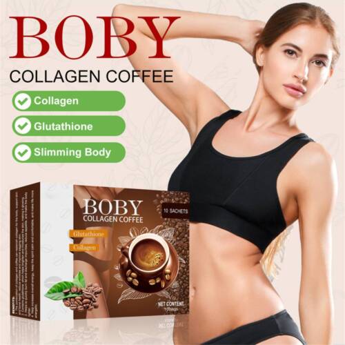 Coffee Collagen, Collagen Coffee, Glutathione Collagen Slimming Coffee 1box - Picture 2 of 10