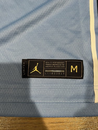 Nike UNC North Carolina Michael Jordan #23 Jersey (AT8895 448) Men's Size MEDIUM - Picture 4 of 6