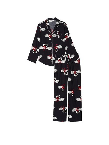 VICTORIA'S SECRET Flannel Long PJ 2-pc Set Many Sizes XS,S,M,L,XL Reg,Long,Short - Picture 26 of 59