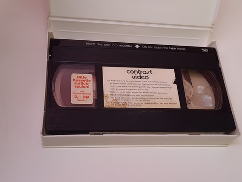 Das liebestolle Hospital 1978 VHS German PAL ITT Contrast Video Glasbox-Einleger - Bild 5 von 5