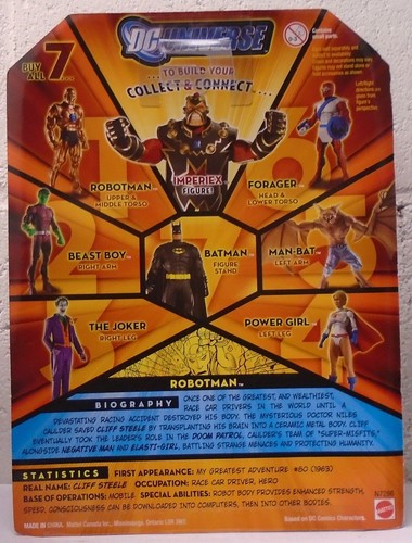 DC Universe Classics Robotman Doom Patrol Imperiex BAF Series DCU Walmart Mattel - Bild 2 von 2