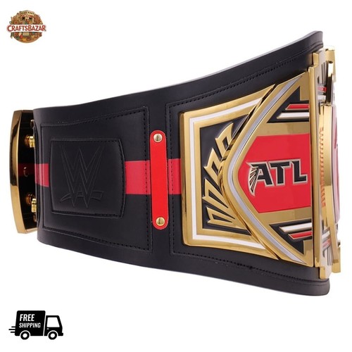 Atlanta Falcons Heavyweight Wrestling Championship Replica Title Belt 2mm Brass - Picture 3 of 5