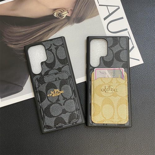 Für Samsung Galaxy S25 Ultra S24 S23 S22+ Kartenhalter Hart Handy Back Case Cover - Bild 5 von 19